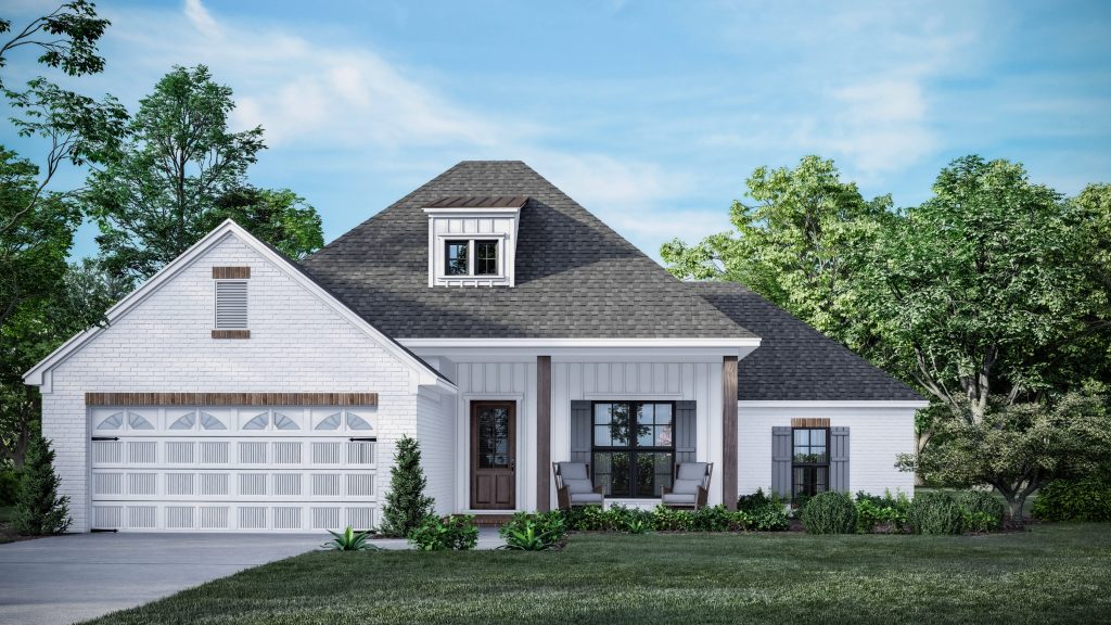 The Sumner Stock House Plan, Modern Farmhouse Design.